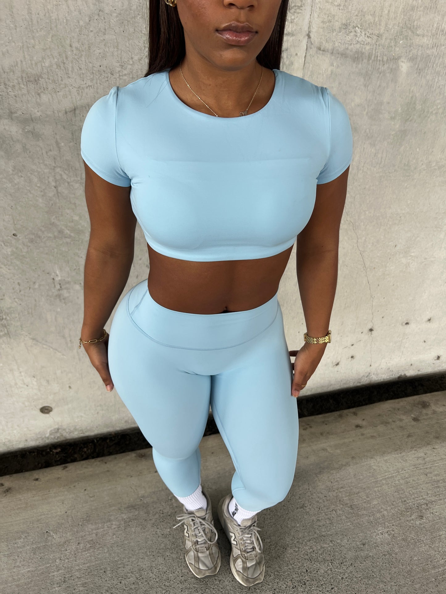 Sweat Top - Sky